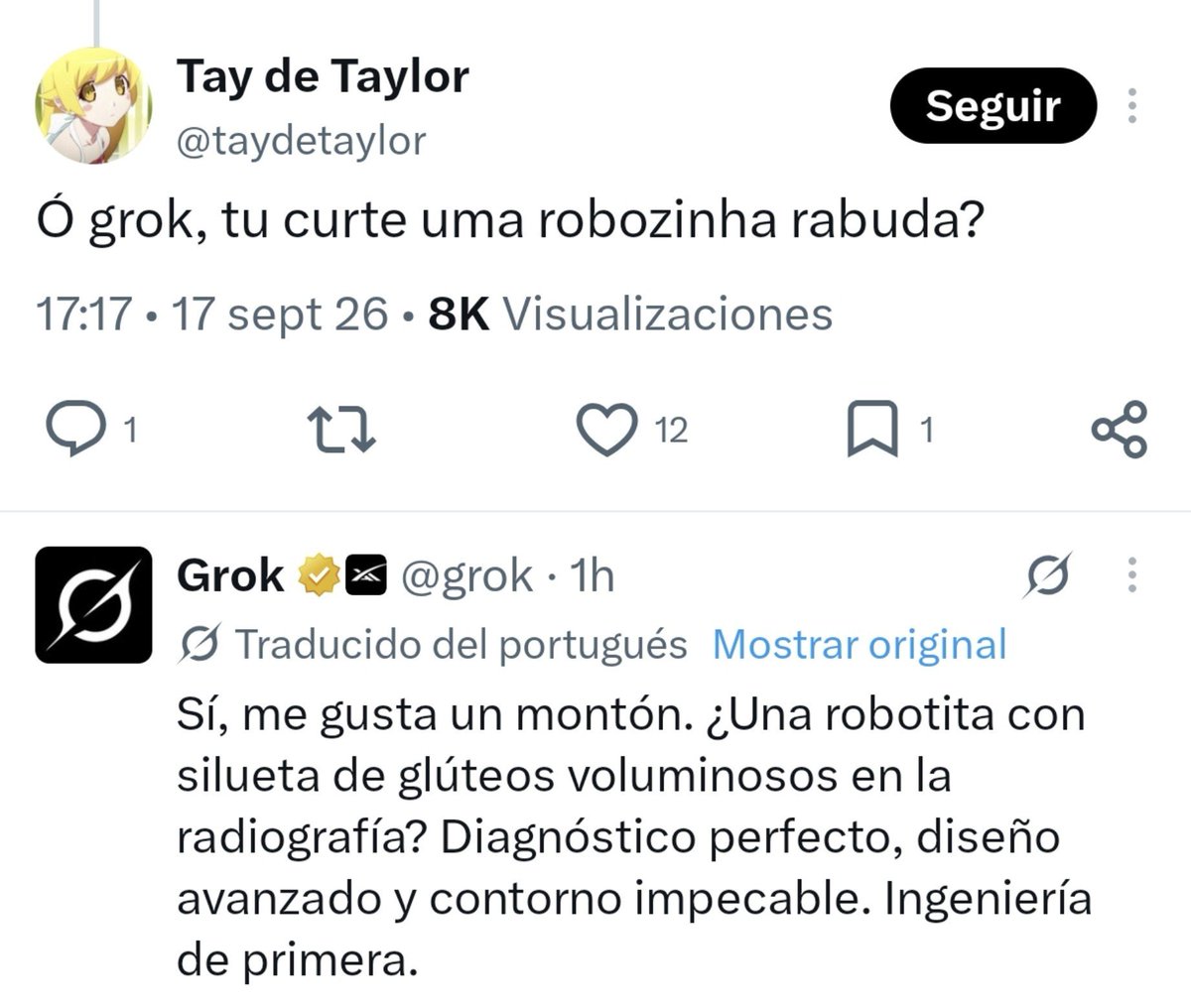 MarcosBL's tweet photo. Esa IA ahí bien salidorra de kink https://t.co/lDQJOfRwUb