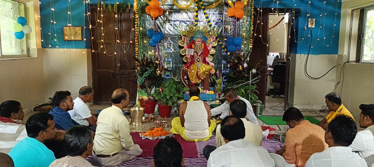 RINPASDIRECTOR's tweet photo. Vishwakarma Pujan at RINPAS 2026 https://t.co/FmqDDgVcI3