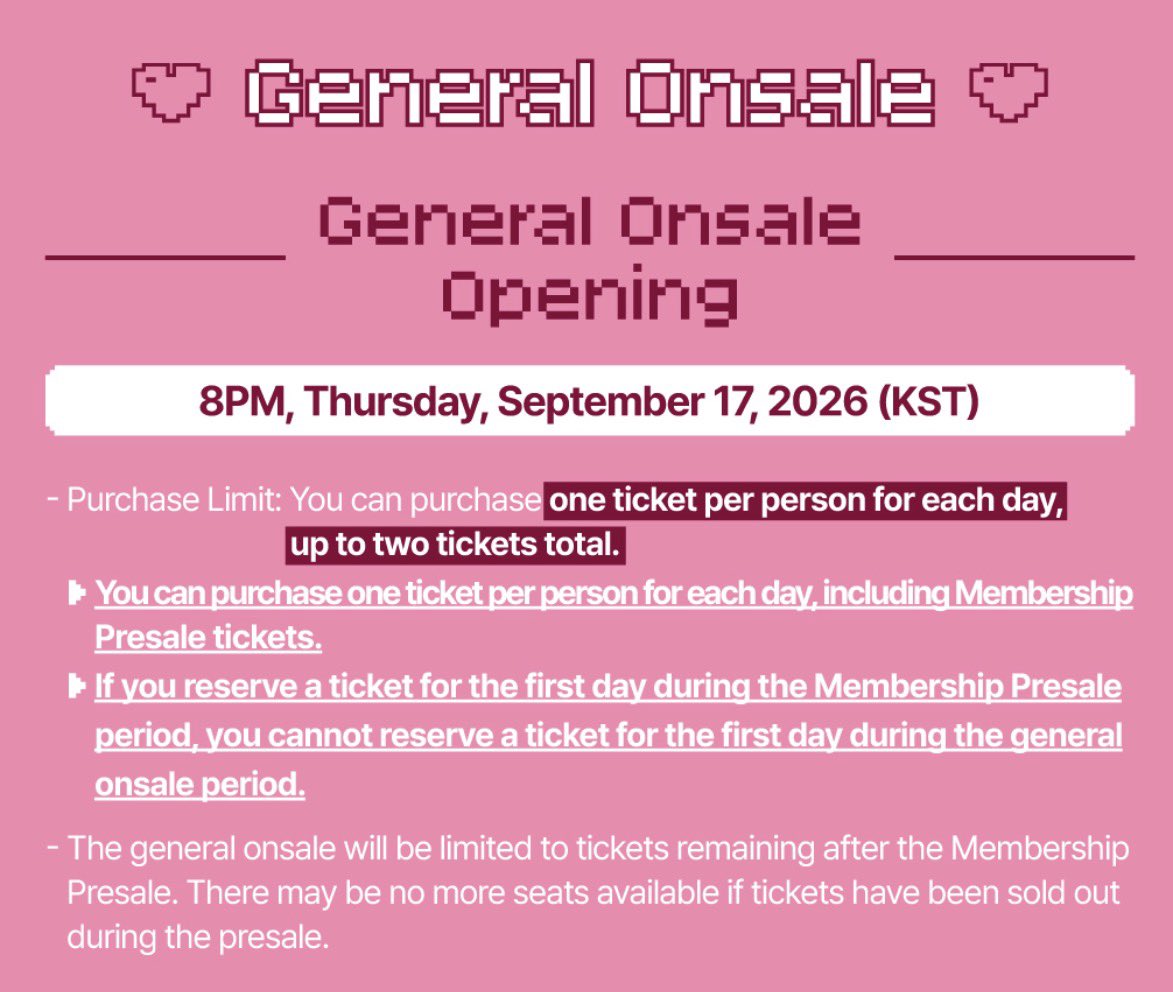 ilitzs's tweet photo. fun fact: illit have sold out EVERY single concert they’ve had since debut. 
the screenshot was taken when general sale hadn’t even begun yet. https://t.co/QKooWB6owT