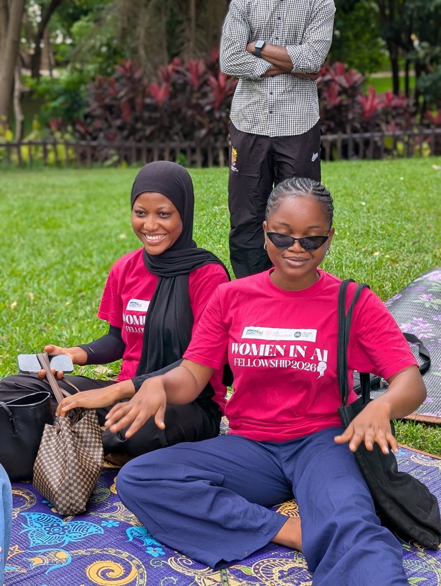Webfalainitiat1's tweet photo. On September 17th, our Women in AI Fellowship cohort came together for a day of games, laughter, conversations and connection beyond the training sessions.
#WomenInAI26 #Webfala
@foundation_gsr
@TheCircleNGO
@NITDANigeria https://t.co/l0jkr05ucR