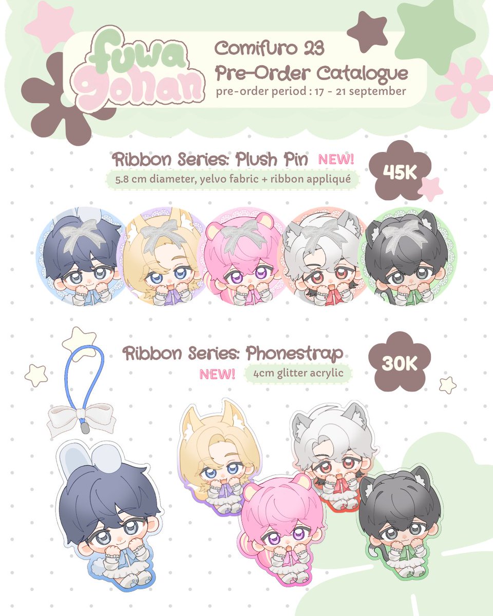 fuwagohan's tweet photo. [Likes&amp;RTs Appreciated! ❤️] 

Pre-orders for CF23 open!
📅17 - 21 Sep 2026 
🌸PLAVE
🛳️Pick up &amp; Shipping/Mail orders available!
📍Both days @ INKOFI (booth number tba)
🔗https://t.co/wX3OFuDvu9

#comifuro23 #comifuro23catalogue  #cf23 #cf23catalogue https://t.co/lTKArp9d41