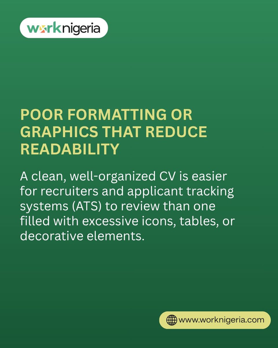 worknigerialtd's tweet photo. Save this before your next application.

#Worknigeria #Careertips #CVtips #Careerdevelopment https://t.co/n0Esh1VVkR