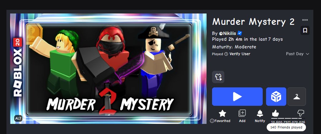 MM2WorldWide's tweet photo. The Murder Mystery 2 Game Thumbnail has been updated to The Hunt: Roblox 20 Event Theme. https://t.co/NdgMyoxXYL