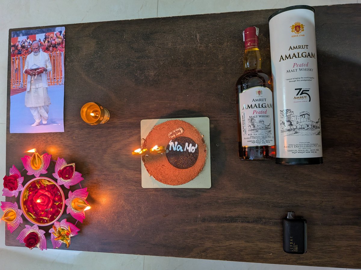 Ashwathama_a's tweet photo. This one is for Priest King.
Amrut in honour of amritkaal.
Dominating for 25 years.. https://t.co/o2cyZsLxQe