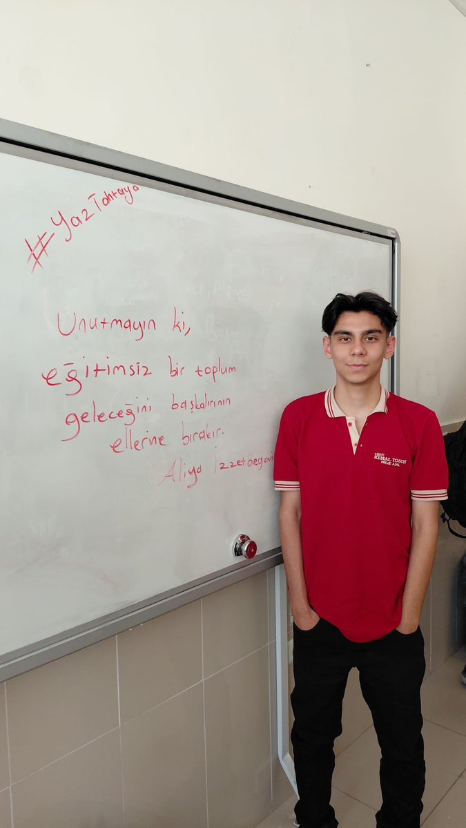 tugvanigde's tweet photo. “Unutmayın ki, eğitimsiz bir toplum geleceğini başkalarının eline bırakır. “

Aliya İzzetbegoviç https://t.co/Luzf71s4d8