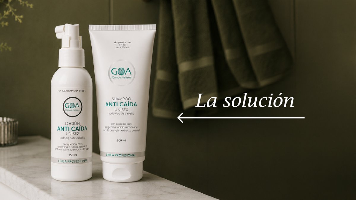 GoaBotanica's tweet photo. Tu cabello te manda señales.
GOA tiene la solución. 🌿
Pide tu Kit Anti Caída con shampoo + loción en https://t.co/halndPUtOa o encuéntralo en Pharmacy's, Medicity y Farmacias Santa Martha.
#GOABotánica https://t.co/RmgPCaal6w