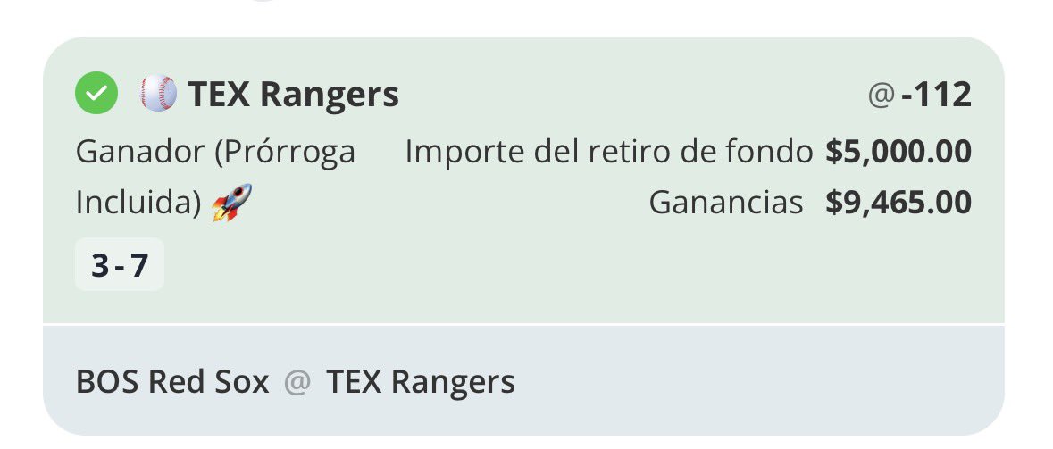 NaniLRE's tweet photo. Bueeeenos díasss muñecos‼️

Rangers ✅

Cuantos de aquí ganaron conmigo? 

Quiero ver tu ticket en los comentarios👀👇 https://t.co/UbgyiUjeU0
