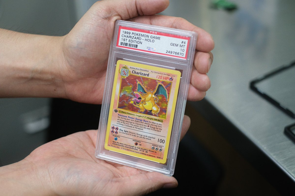 JoeMunnsHK's tweet photo. SOLD for $600,000

PSA 10 Shadowless 1st Edition Charizard

0 marketplace fees paid via Collector Crypt swap tool 

The buyer came to pick up the card in-person https://t.co/axNu3Lr5Vt