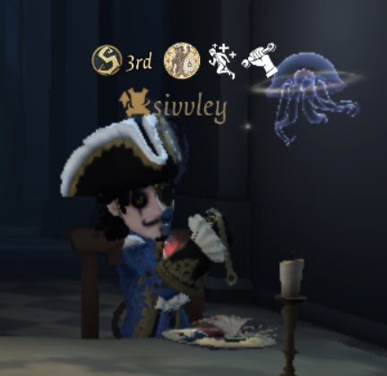 sivvley's tweet photo. i want more friends on josétwt pls josétwt moot me up i was s3 josé here is proof #firstofficer #identityv #idv #idvtwt #josetwt #josebaden https://t.co/UqGJtMMlsl