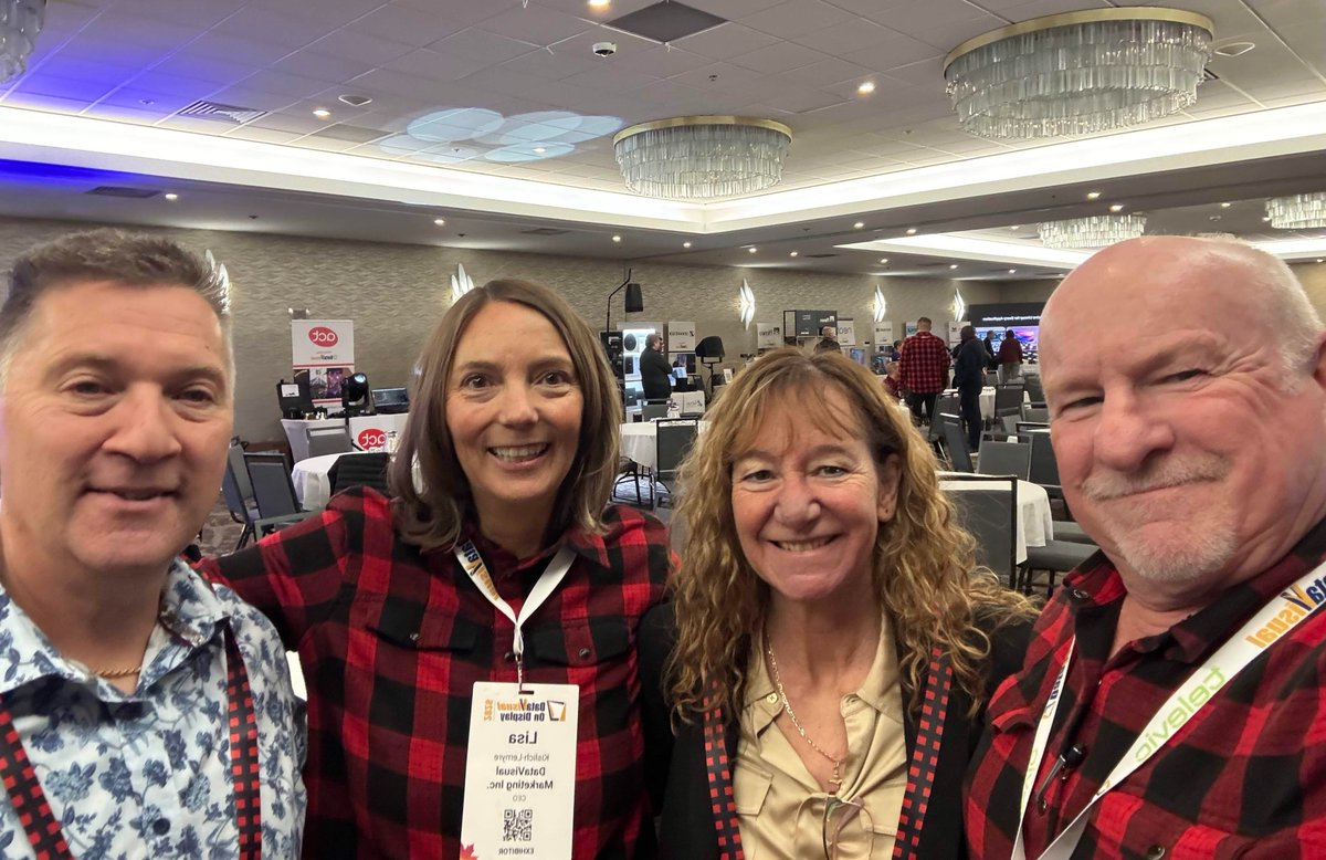 Applied_tweets's tweet photo. Our Calgary team recently visited DataVisual On Display, connecting with industry partners and exploring the latest solutions shaping the AV and technology landscape.

#AppliedElectronics #DataVisual #AVTechnology #ProAV #AVIndustry #Technology #Calgary #IndustryPartners https://t.co/41bZ7oH8ks