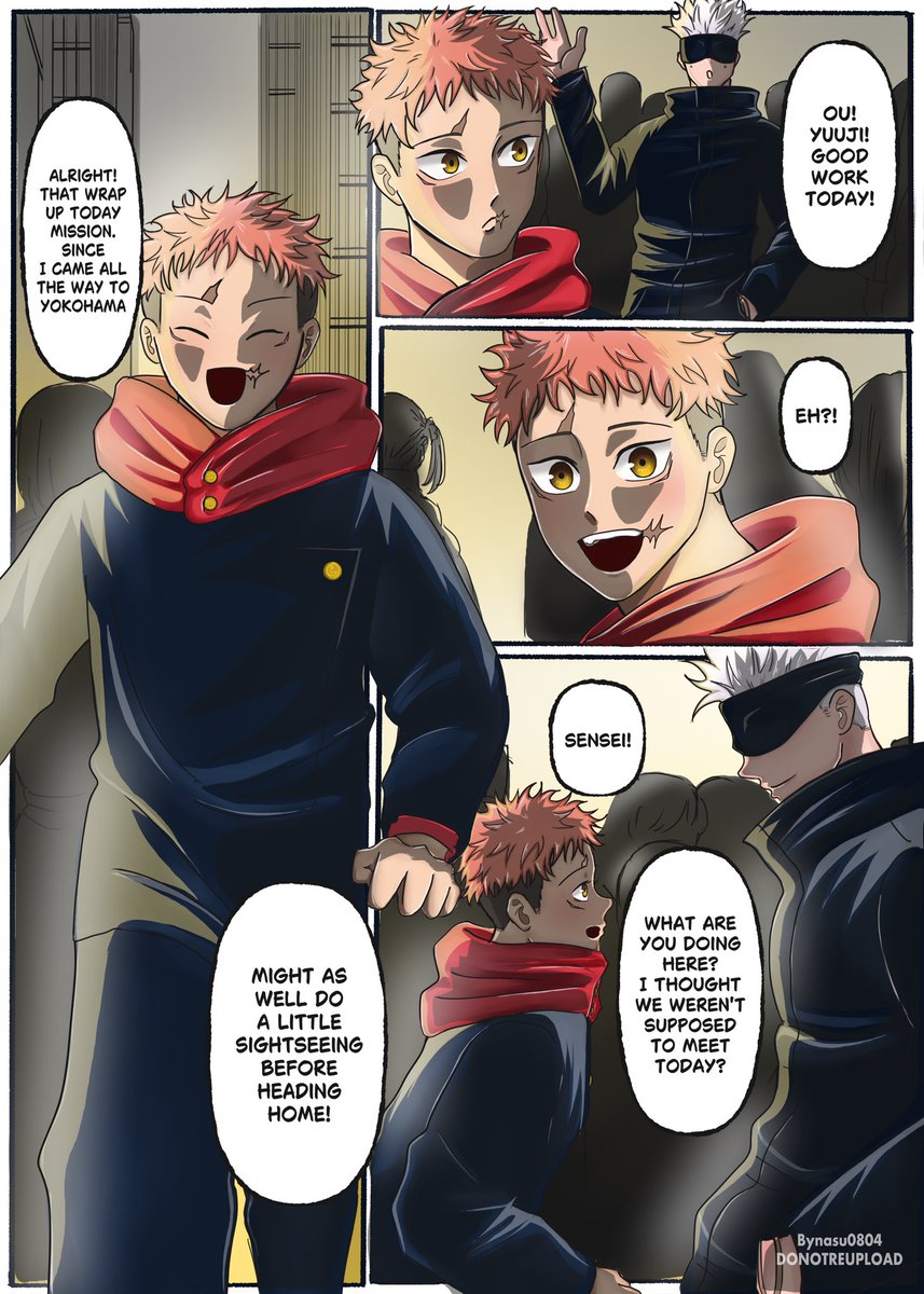 NasuhaSuha62350's tweet photo. Gojo Yuuji — Jujufest Day 1
I used the exact dialogue from Jujufest + translated it, so I hope you enjoy!

gojo you ain’t slick

1/3 https://t.co/mOfedzHURb