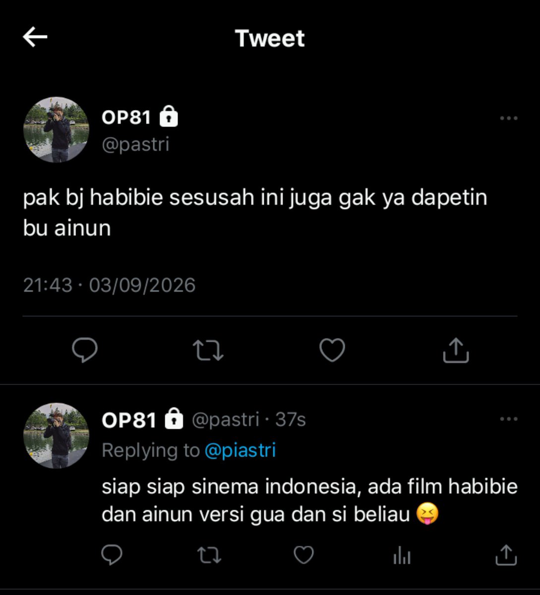peengocok's tweet photo. #landoscar 814 few tweets au

perjuangan besar si brondong https://t.co/rJKzuHyfpc