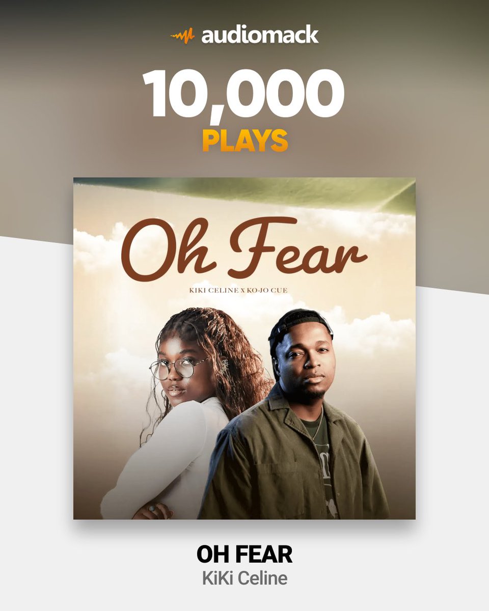 Kiki_Celinee's tweet photo. 10k plays in less than 24hours!! I’m just in awe. Truly appreciative of anyone streaming and sharing🙏🏼. Special thanks to @audiomackafrica @audiomack for always supporting the girl. Keep streaming OH FEAR on all platforms! Tap link to listen now!✨

https://t.co/qLYyeRmwhT https://t.co/5BVaxBo3vG
