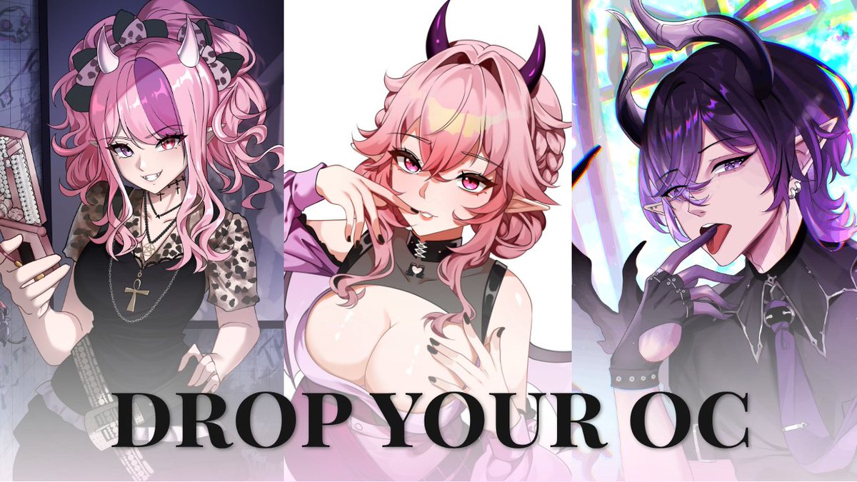 kimmi_art's tweet photo. DROP YOUR OC!!

I wanna pick one and create a bust-up illustration based on your OC!!
I’m so excited to see your characters ⸜(｡˃ ᵕ ˂ )⸝♡

Follow + ↻ + ♡ appreciated!

#artmoots #art #artshare #OCㅤㅤ
