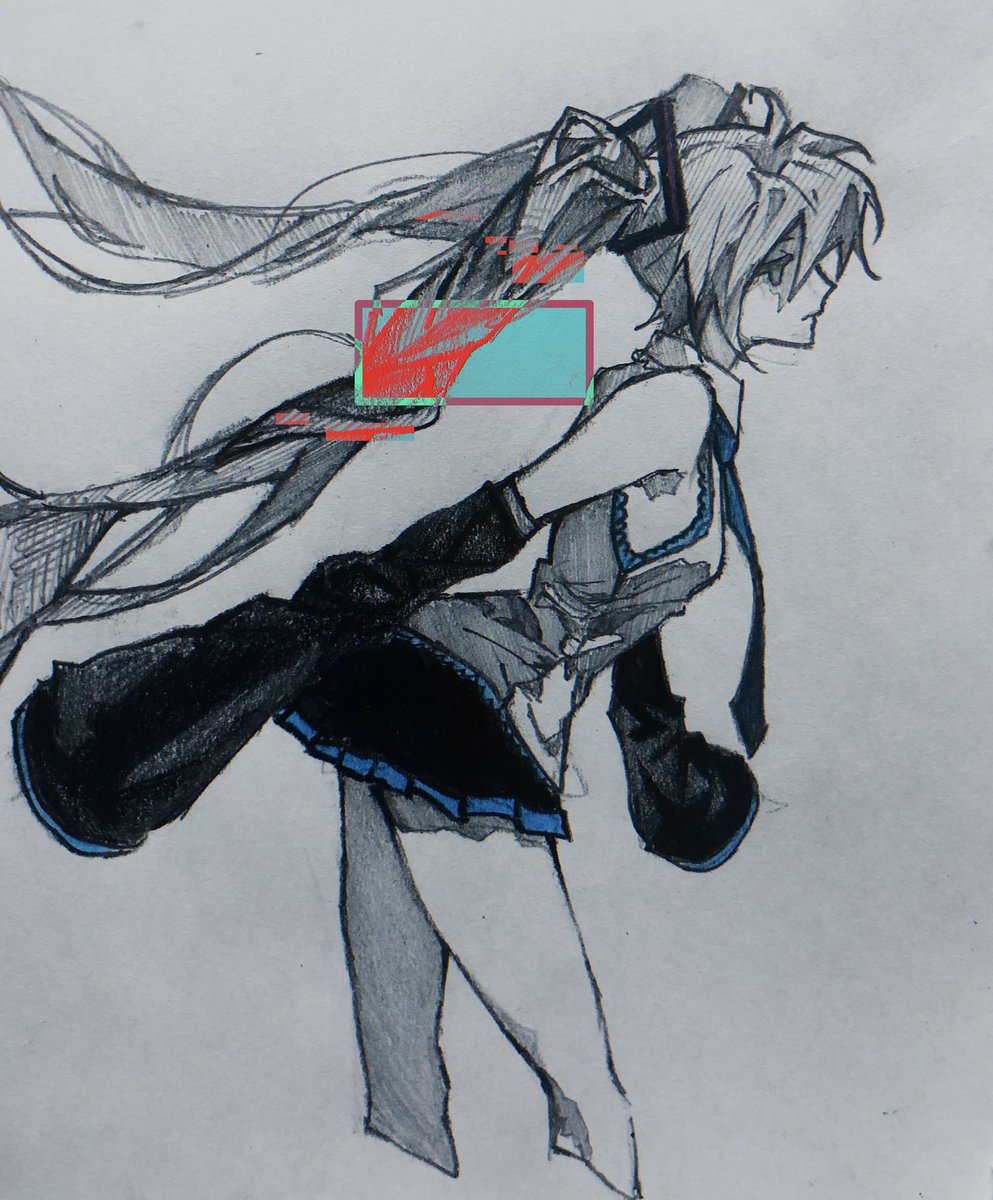 sorryz1nse1's tweet photo. #初音ミク #絵描きさんと繋がりたい
#イラスト #落書き
髪の毛難しい https://t.co/jsoXaf2M95