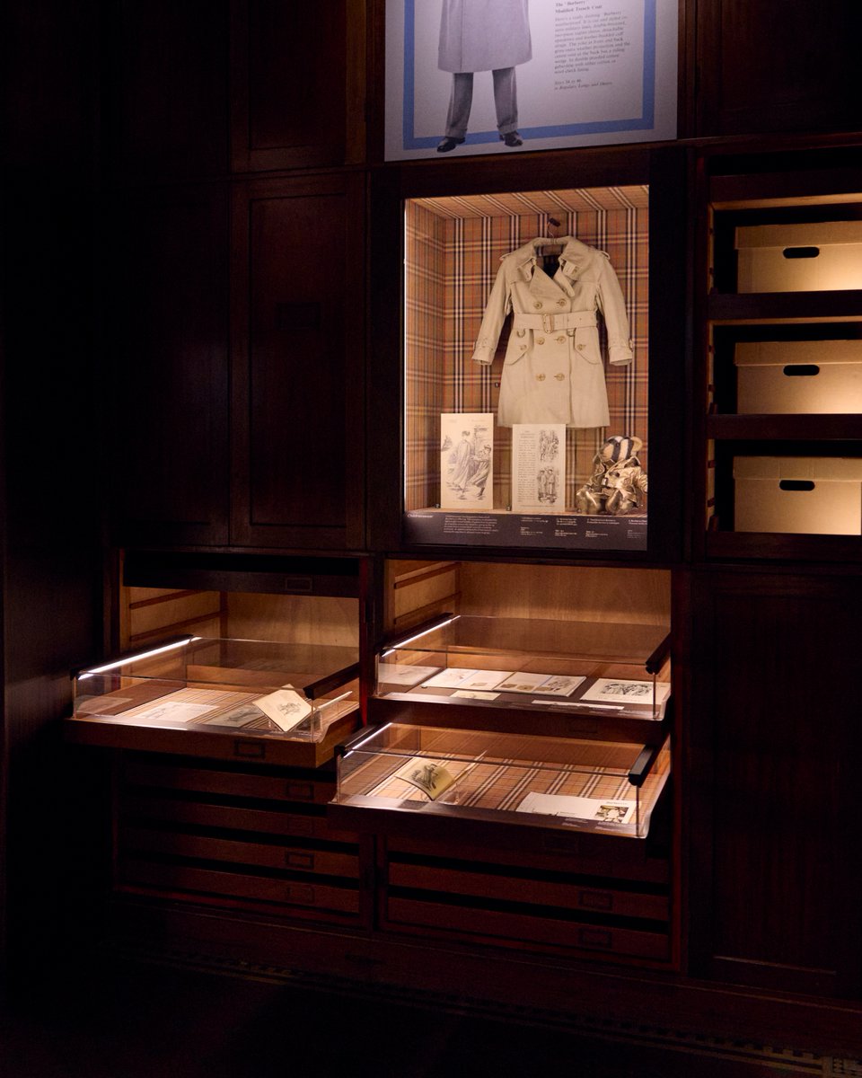 Burberry's tweet photo. A curation of craft

Marking Burberry’s 170th anniversary, our free display ‘The Burberry Trench: Crafting an Icon’ celebrates the history and innovation behind a fashion staple that has endured through the decades

21 September 2026 – 3 January 2027 https://t.co/SpngNfxLqa