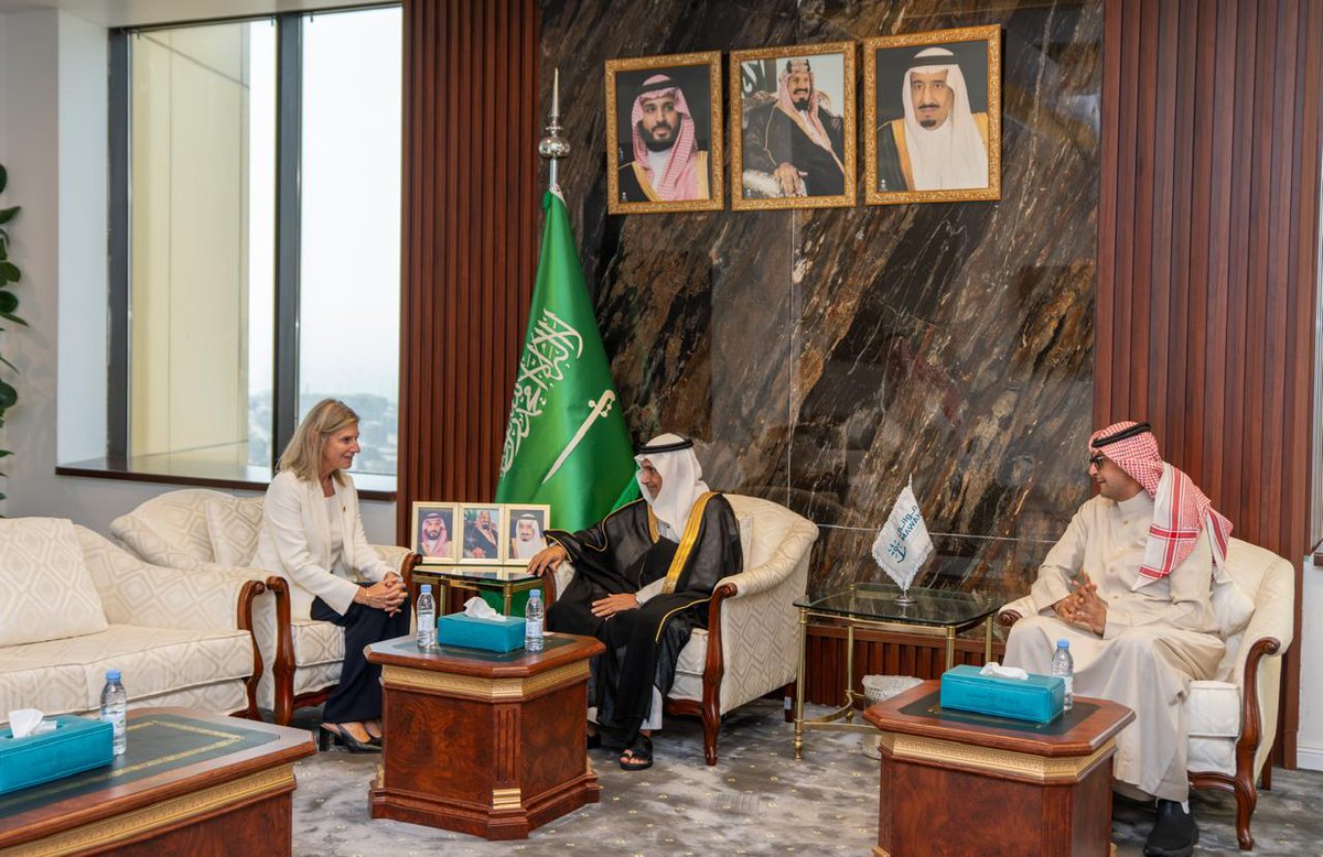 GreeceinKSA's tweet photo. A fruitful visit to Jeddah.  Received by H.Η. the Governor, visit to the Port Authority and  connecting with Greek expats https://t.co/WCnXmz9DfH