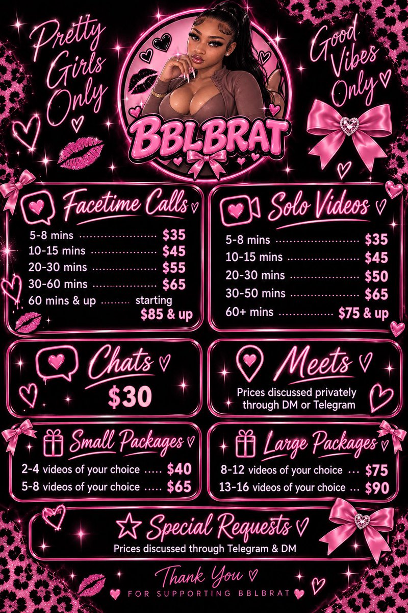bblbrattt_'s tweet photo. 🎀MENU🎀 https://t.co/YAlBp8IrCJ