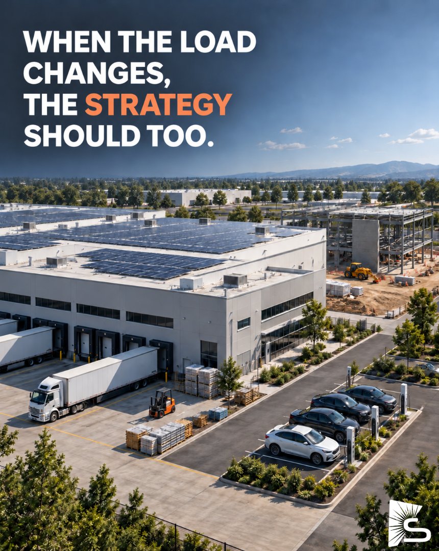 SolArkSolar's tweet photo. New equipment. Expanded operations. EV charging. Changing loads.

Your facility’s energy strategy should account for what’s next, not only what it needs today.

Explore Sol-Ark commercial energy solutions: https://t.co/pYNZ9Z2jRO

#CommercialSolar #EnergyStorage https://t.co/IS7eYj6mfz