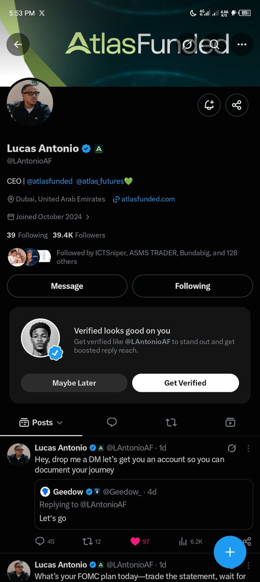 Msft_trader's tweet photo. @Ify_Best_ @LAntonioAF @atlasfunded @atlas_futures Done sir 
Proof of following 👇 
LFG 🔥💥💯 https://t.co/S9Sn5oOSFR