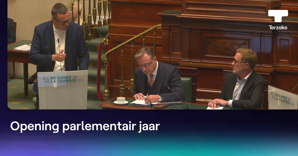 terzaketv's tweet photo. Vanavond in #terzaketv: Parlementair jaar gaat van start: @Willemvanm was erbij, analyse door @cauwelaert. Canadees premier Carney charmeert het Europees Parlement. Wat vindt Trump? @ThomasDeGraeve. En kan de mens zich ooit veilig voortplanten in de ruimte? Om 20u met @CoolsKat https://t.co/FY6wOANNBq