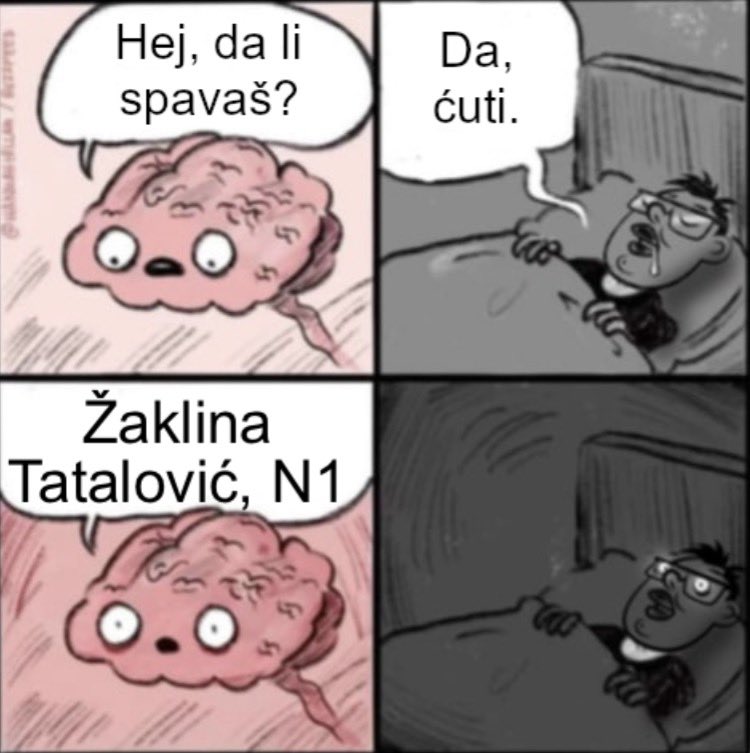 mrcoslav's tweet photo. Laku noć gubitniče @avucic https://t.co/rRcE1ohJCE