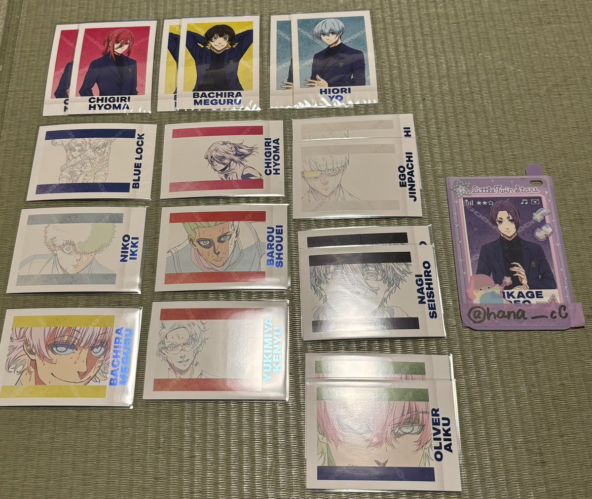 hana___cC's tweet photo. ブルーロック展 ブルーロック ぱしゃこれ 交換 譲渡

求→御影玲王
譲→潔,千切,氷織,凛,冴,二子,雪宮,絵心,馬狼 ,凪,オリヴァ

郵送又はbio欄の手渡し、要相談都内手渡しを希望しています。
宜しくお願い致します。 https://t.co/fiATrg2Bs2