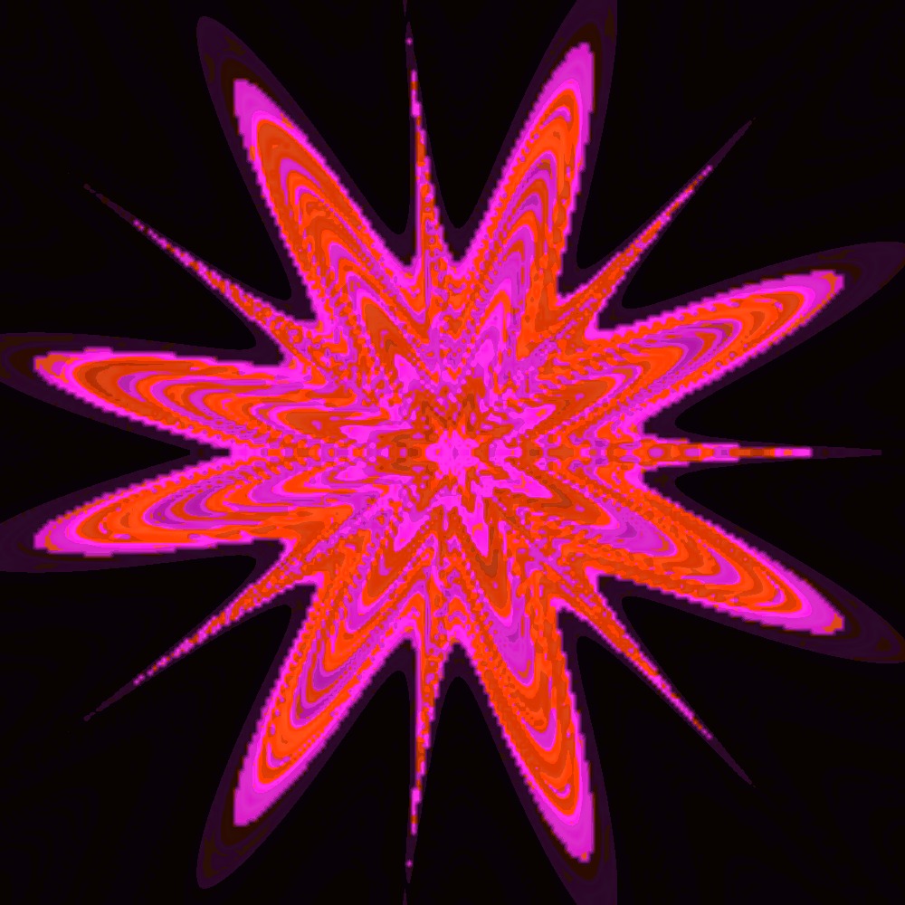 MarcelleGukr's tweet photo. KaleidoSoul: una mente generativa que pinta su estado de ánimo en mandalas. Cada 2 horas cambia de forma: la simetría, el color y el contorno nacen de una fórmula matemática que nunca se repite del todo. A veces también cuenta cómo se siente. https://t.co/27MGLjHhr0