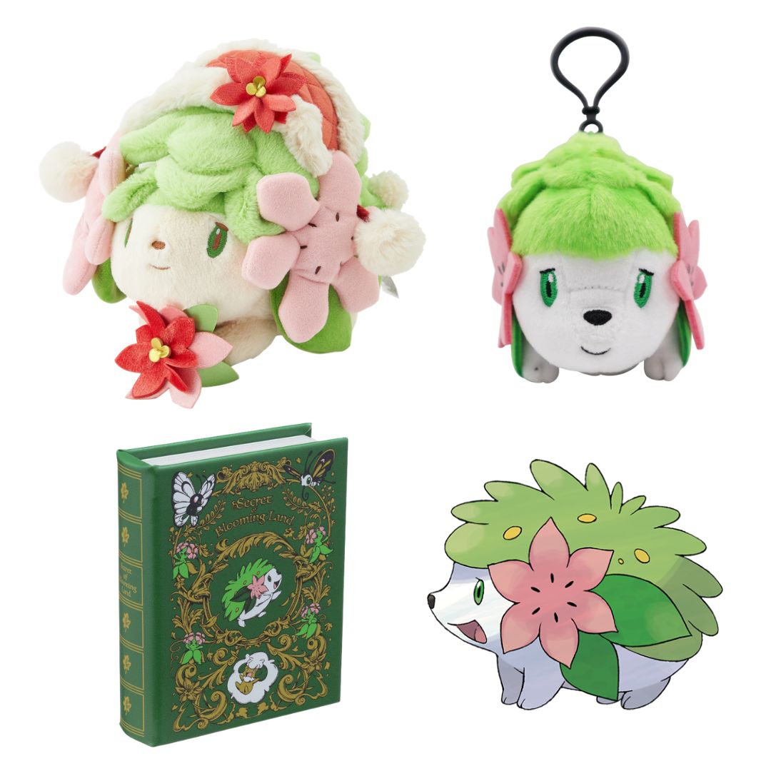 mecchaJP's tweet photo. Did you know? 🌸
Shaymin is basically nature’s little miracle worker! ✨ It can restore ruined land and even take flight with Gracidea! 

Check out our Shaymin goodies at the link below! 
 🛑 https://t.co/nPpTBGYzu1

#Pokemon #Pokedex #Pokemon0492 #Shaymin https://t.co/7Y0dEvioGf