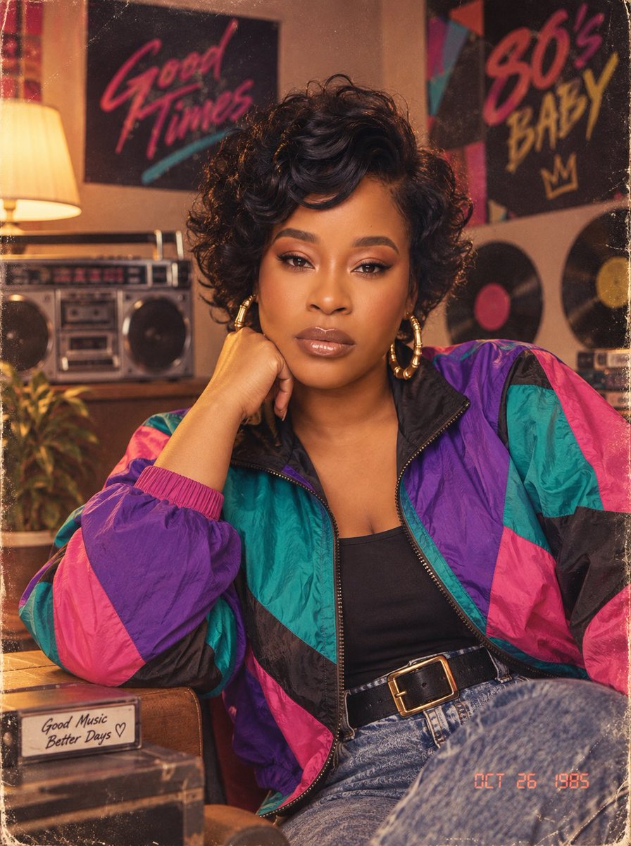 AvreGrace's tweet photo. Is it too late to go back to the 80s? 🥰☺️ 

#1980s #1980strend #avregrace https://t.co/jDztX4yEfL