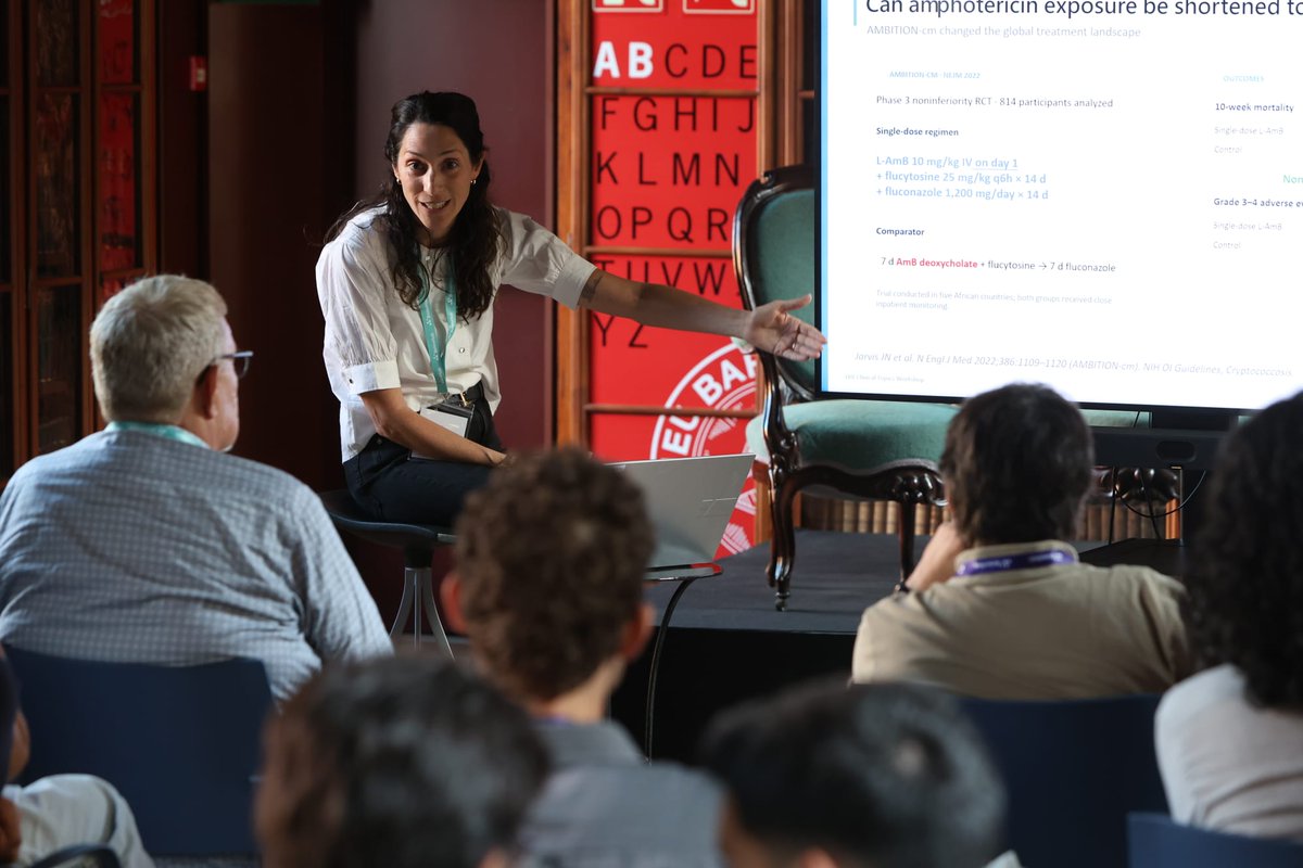 scienhub_org's tweet photo. @RMKGandhi @ECDC_EU @sanjaybhagani @LaStatale π¬ Time for real-world learning.
Cristiana Oprea and SofΓa SΓ‘bato (@Fundacio_Lluita) lead interactive case discussions on HIV, mpox, STIs and opportunistic infections, bringing everyday clinical challenges to the table.
#HIVClinicalTopics https://t.co/jqqxsqW3xO