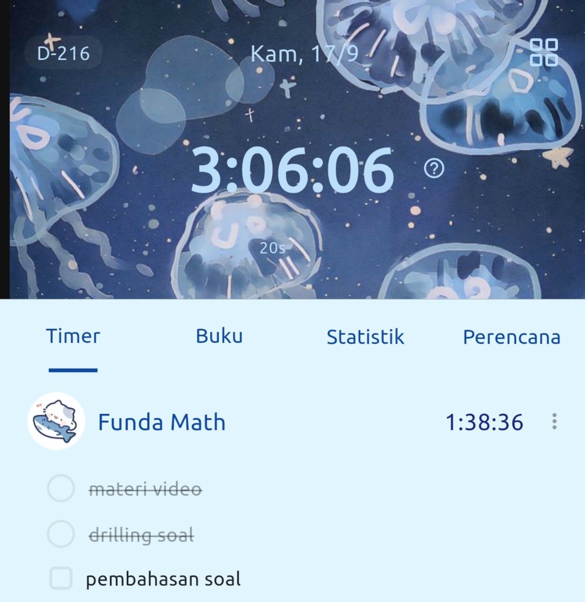 ursnflowers's tweet photo. hari ini bener bener pengen ngechallenge diri ini buat full funda math sama baca article buat lbe dan ternyata not that bad lah ya.... tapi tepar juga sampe jam segini 😵‍💫 #studytwt https://t.co/k0I7UNZ2pp