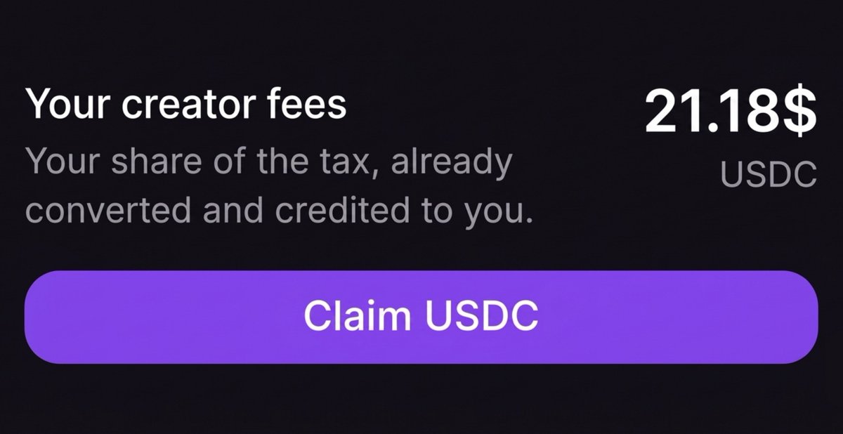 0xdierich's tweet photo. I got $21 free money on @arc.

You can probably do it too.

Cost: $0.1
Time: 4–5 mins

• Here’s how:

> Go to https://t.co/zYBWAHFtDR
> Connect an old EVM wallet
> Click Create (top right)
> Add whatever coin details you want
> Best: put “Arc” in the name
> Pair it with USDC

• Settings that worked for me:

- Tax: Custom
- Buy tax: 2–3%
- Sell tax: 2–3% (low tax = more snipers)
- Creator funds: 70–80% (100% can pay less)
- Dev buy: 0

Launch it, wait ~5 minutes, then claim the USDC.

Same idea as the Robinhood Pons play.

NFA. DYOR. You can lose the fee.