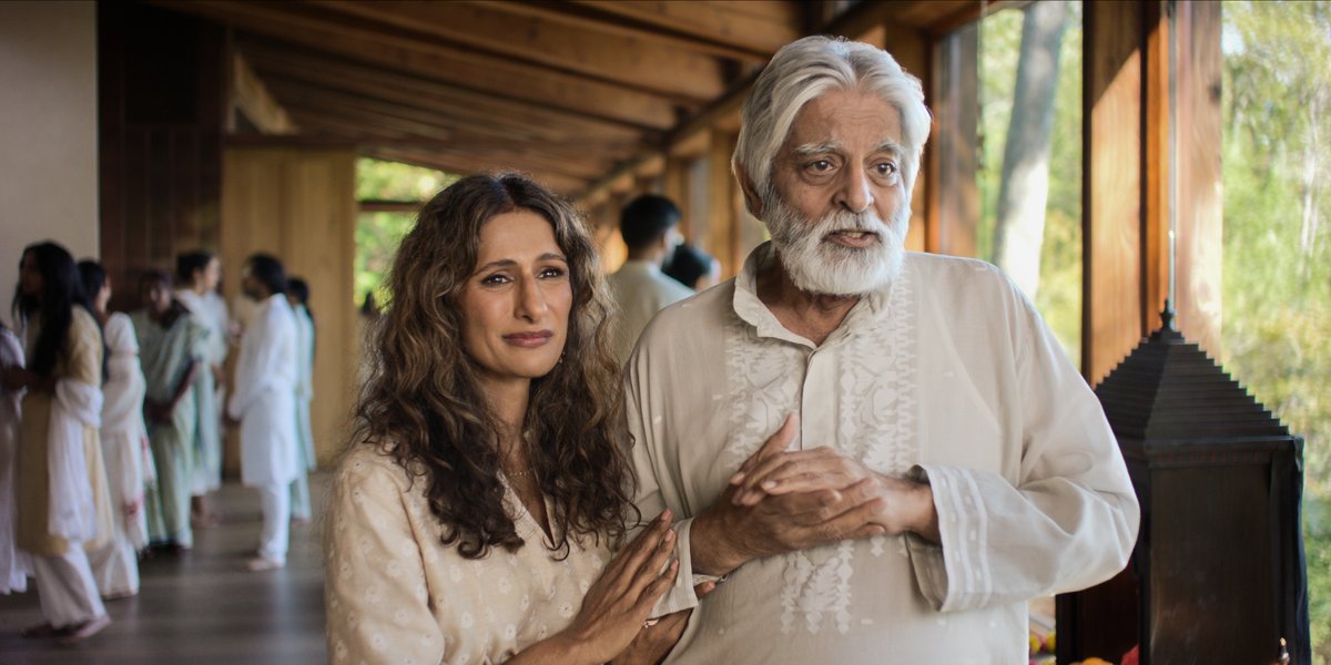 netflix's tweet photo. Freida Pinto stars in Unaccustomed Earth. An all-new series based on the internationally beloved Jhumpa Lahiri short story collection. Premiering December 17.

When a wife and mother who sacrificed her first love to honor her father's wishes gets a life-changing cancer diagnosis, she moves her family from India back to the one place where she truly felt at home - Cambridge, Massachusetts.

Also starring Siddharth, Sarayu Blue, Indraneil Sengupta, Adi Roy, and Iyla Sundarsingh Mckaig.