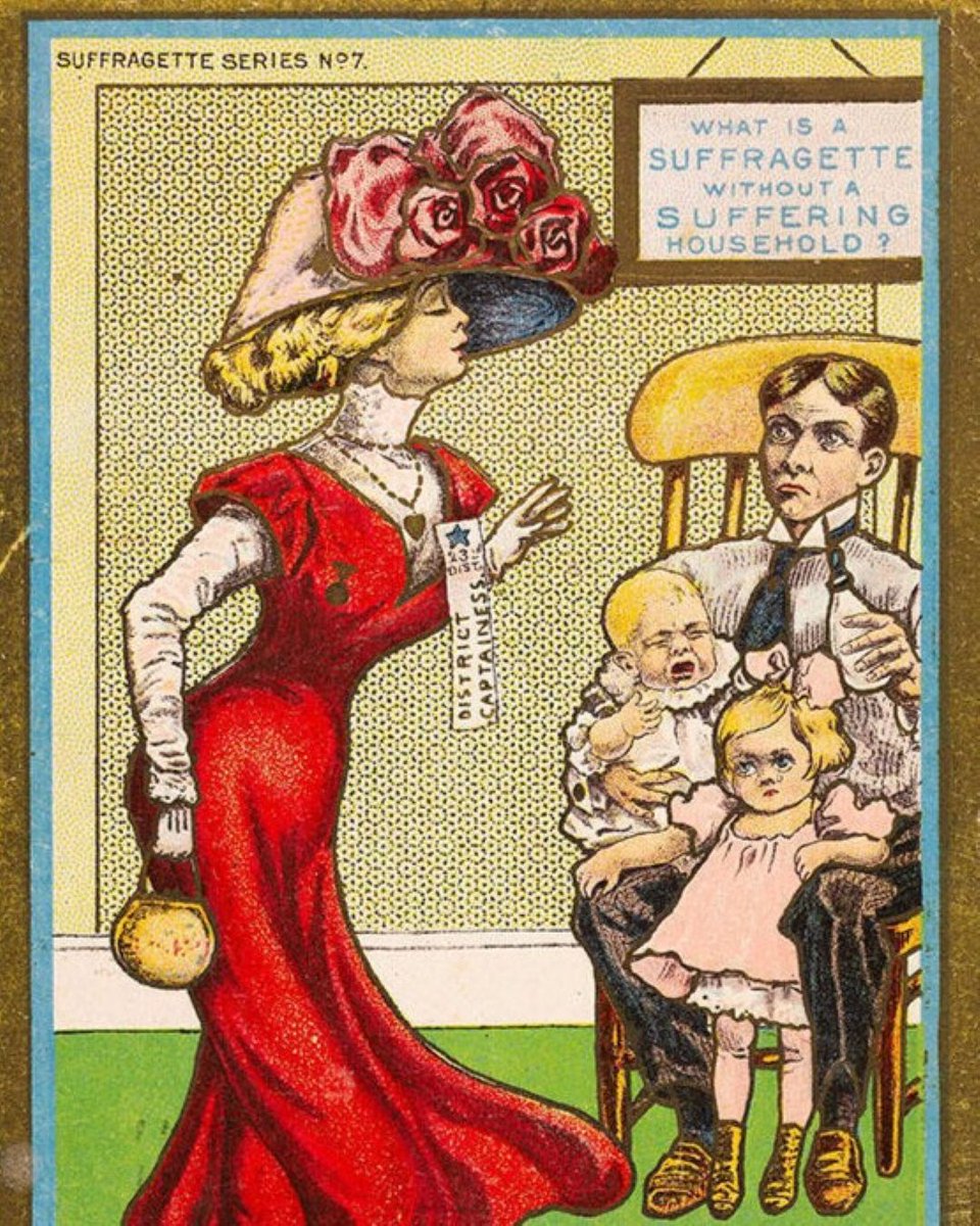 NewberryLibrary's tweet photo. With Election Day on the horizon, we're throwing it back to 1909 when the idea of women voting was a small domestic disaster. Our suffragette digital resource collects letters, diaries, postcards from the Newberry's collection from 1867 to 1931. Visit https://t.co/rLua0yVeiS. https://t.co/pLVmIQEkZ9