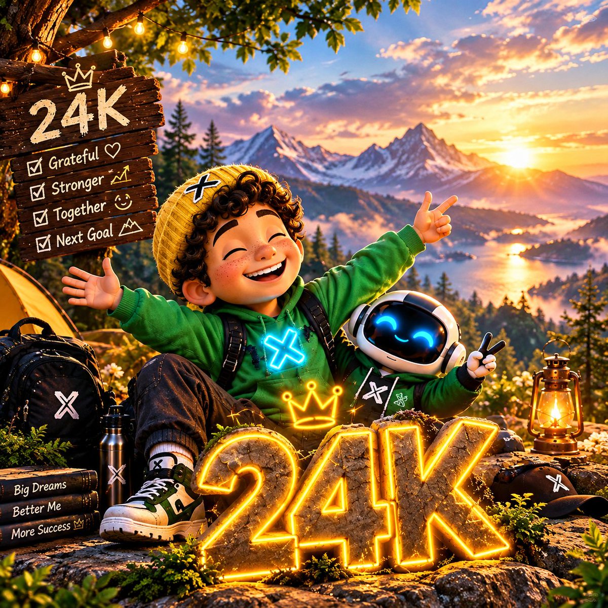 SFZOGEX69's tweet photo. 24k strong — more milestones ahead! ✨

Simple type → BaBa🍂

Our community will visit your Timeline⚡ https://t.co/WnZWBPEmIk