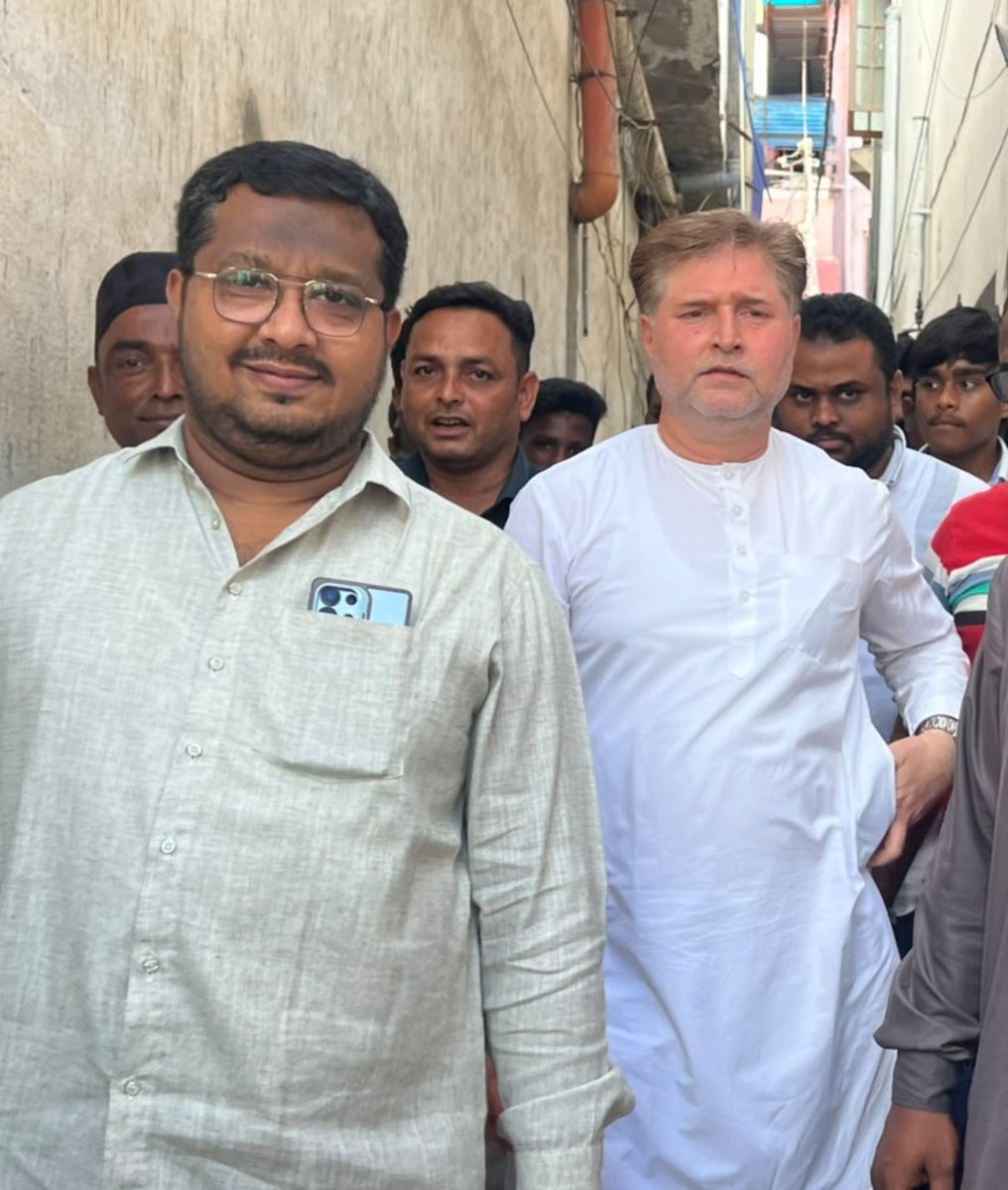 haroonqureshi0's tweet photo. On the Instructions of janab @asadowaisi  sahab 

Today MLC @RiyazEffendi sahab &amp; Incharge Goshamahal, Along With AIMIM Party Active Leaders Inspected the Development Works in Masjid e Azamjahi Mangalhat Goshamahal Assembly Constituency 

Mohammed Haroon Qureshi https://t.co/dxCDnNkbyT
