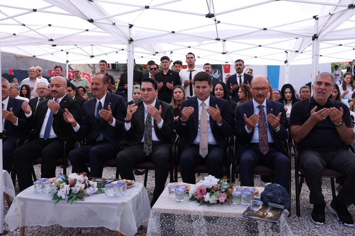 Ulku_Ocaklari's tweet photo. Ülkü Ocakları Genel Başkanımız Sn. Ahmet Yiğit Yıldırım, İzmir/Kınık Bağalan Köyü’nde Liderimiz Sayın Devlet Bahçeli Beyefendi’nin adını vermiş olduğu Çağrı Bey Anaokulu’nun açılışını gerçekleştirdi. https://t.co/LP3NMZvOv2