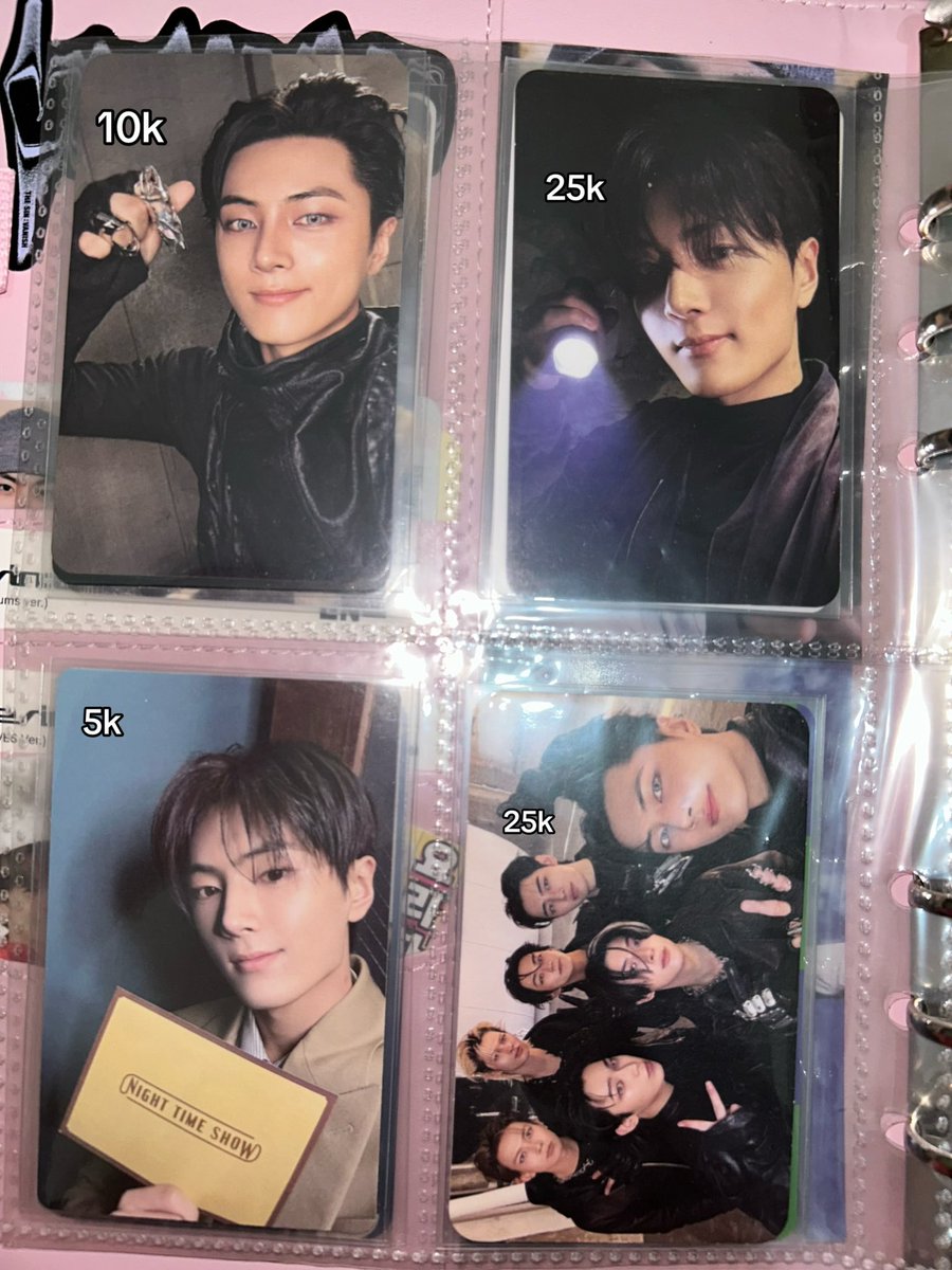 prischan_'s tweet photo. guys aku mau wts pc official enha, ada yg mau gak?, koleksi pribadi, kindly dm for nego ^^

#enhypen #engene #wts https://t.co/rTJDnIZ7Fi
