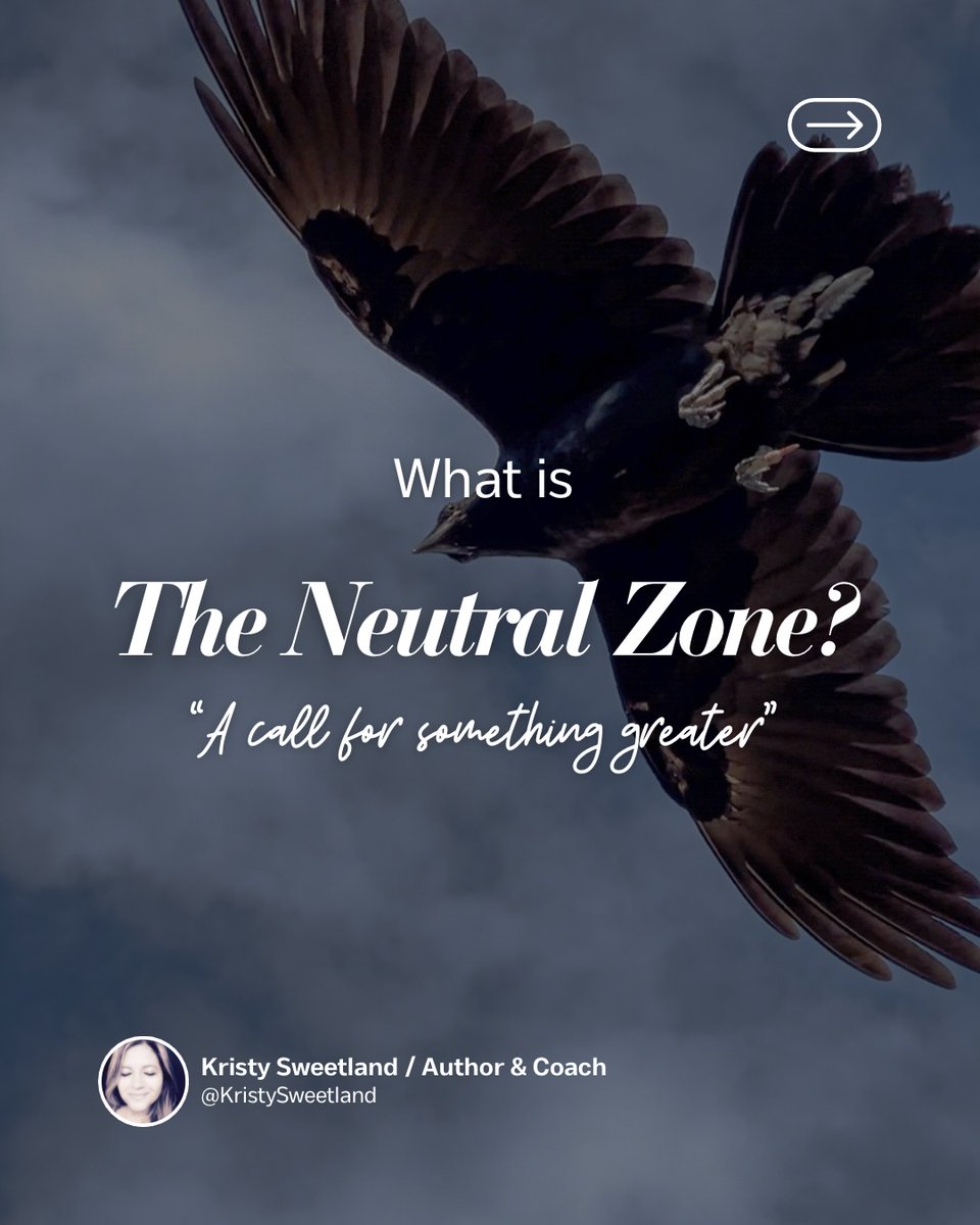 MarlinGielv8's tweet photo. After closing a major chapter but before finding the next, you’re in the neutral zone: an enchanted space of pure potential. It may feel terrifying, but this pause is helping you release old roles, trust your path, and discover the vision for a new https://t.co/h2bDmK511b