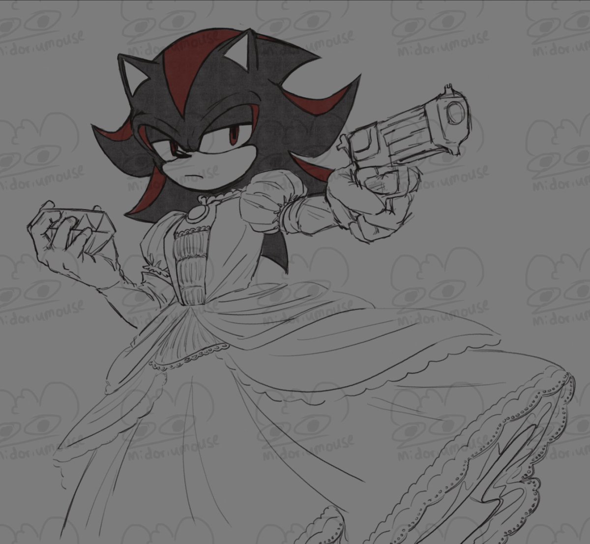 Midoriumouse's tweet photo. What a lovely princess <3 

(I <3 shadow sm🖤) https://t.co/XubAFjZI9B