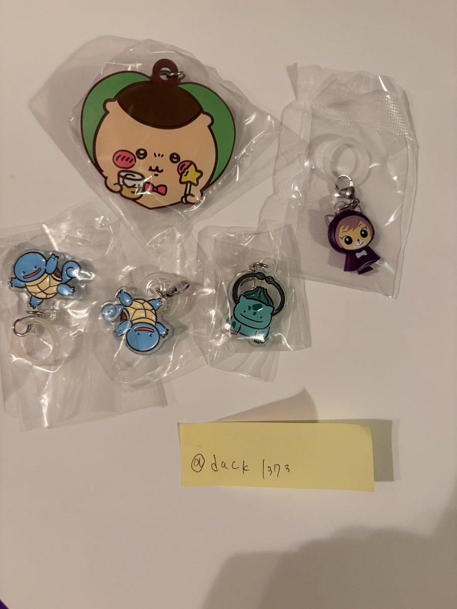 dack1373's tweet photo. [買取] [交換]
メタモン　つやふるチャーム　ちいかわ　しまじろう　めじるし

譲)画像のもの
求)定価➕送料
PayPayもしくはゆうちょ振り込み希望です！
郵送もしくは都内、千葉手渡し
検索からでもお気軽にお声掛けください🙇
おまとめ優先させていただきます🙇 https://t.co/wuLn4uVnyW