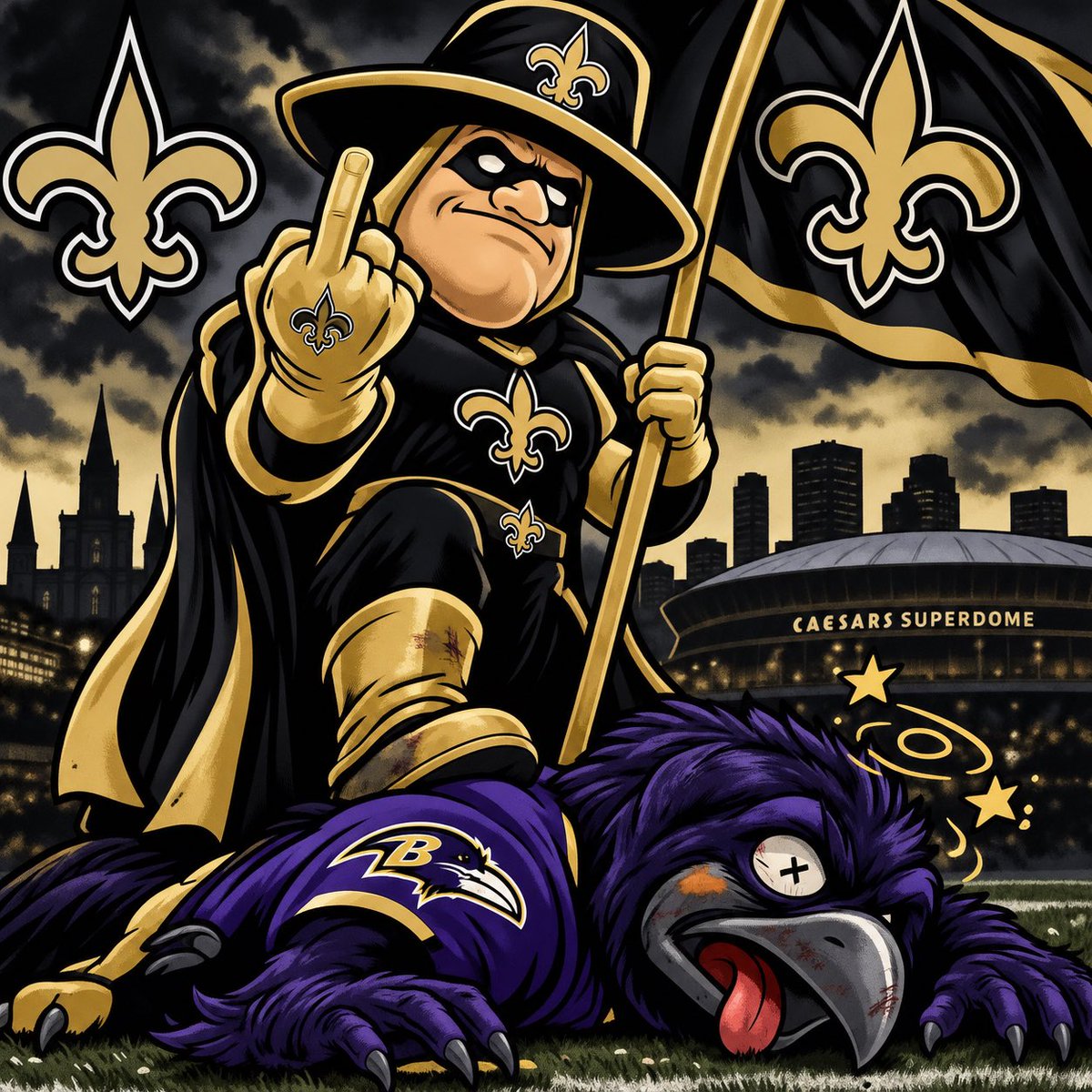 Sir_Saint74's tweet photo. WHODAT⚜️ https://t.co/YJPn70uQd1