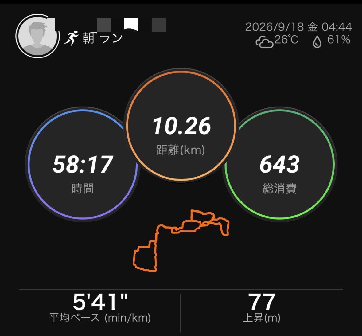 marathon_duck's tweet photo. おはようございます🏃‍♂️‍➡️
ようやく雨のない、そして水たまりのほとんどない朝、ほんと、久しぶりのしごまえ朝ラン🏃‍♂️‍➡️
いやぁ、すっかり同じ時間のスタートでは真っ暗な世界となってしまった。夏も終わり、秋、冬に向かうことを実感。
あんなに暑いと🥵文句を言っていたのが嘘のよう😊 https://t.co/FPbCSlbNGH