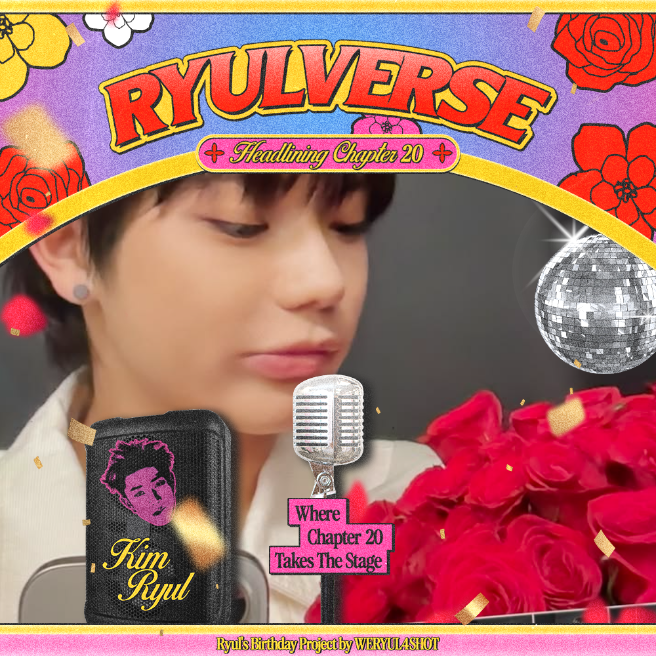 oqhyull's tweet photo. @WERYUL4SHOT Happy birthday, Ryul 🥳🎂 warmest wishes on your birthday and always. May you get blessed with more happiness than your heart can hold, i hope every wish you make today comes true in the best way possible!
#RYULVERSE20
#태어난날부터_RYULSTYLE
#20thRyulStyleOUR https://t.co/D4DAUBuHLs