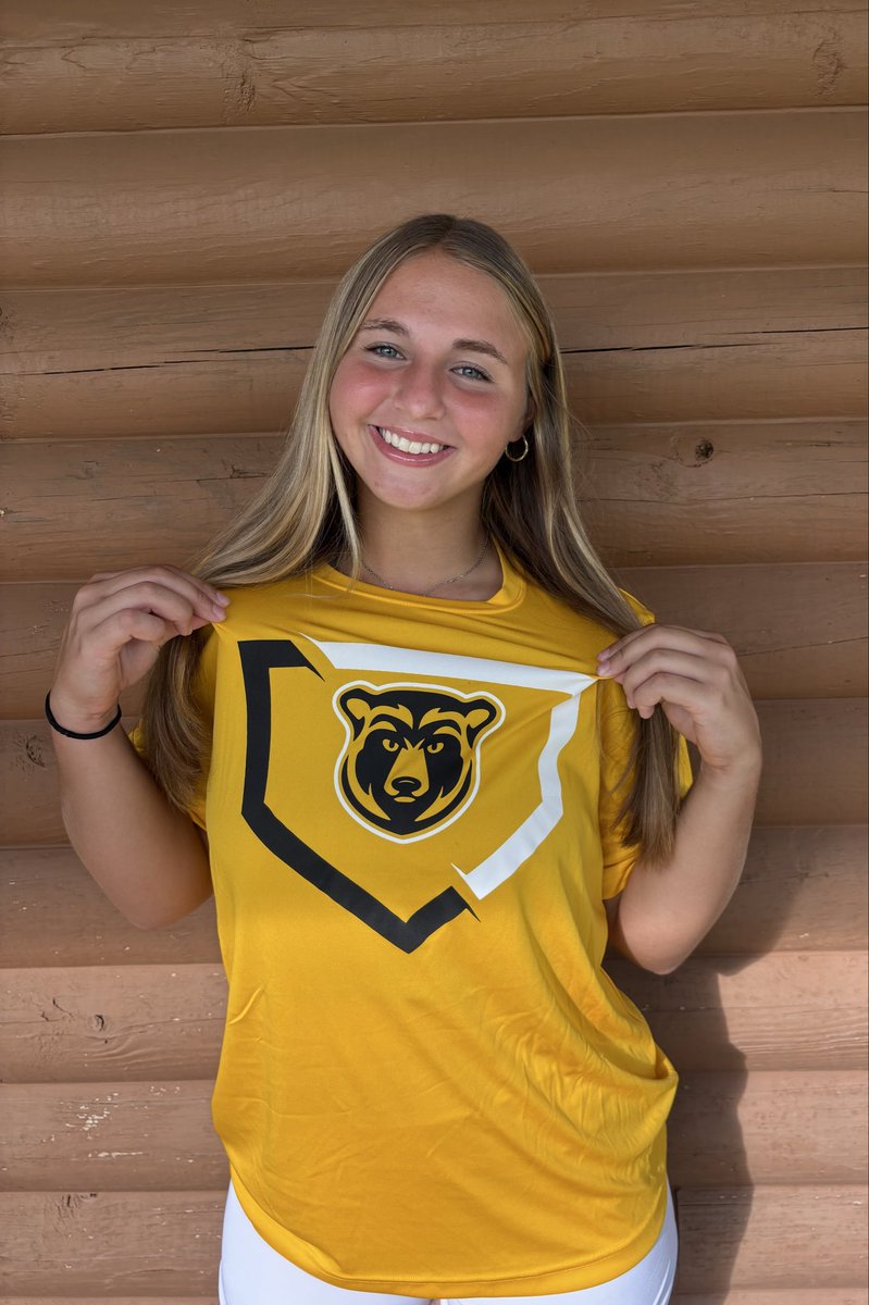 DaniTrain14's tweet photo. I’m so exited to announce that I am verbally committed to West Liberty University! Go Hilltoppers💛🖤🐻@ChrisBru22 @WLU_Softball @WLathletics @WestLibertyU @teampafastpitch @teampatoal @PaulReho @MPASDVikings @VikingNation_MP https://t.co/Gq1R4MeIAo