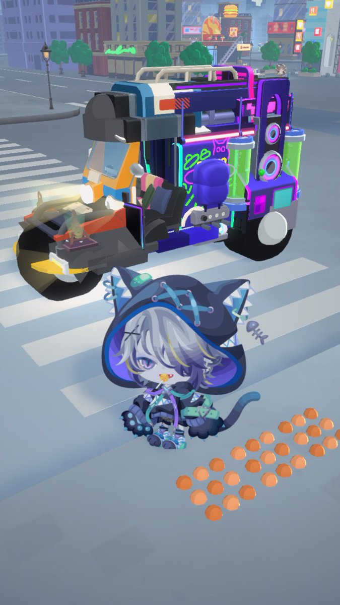 rasu0421's tweet photo. 試作三輪バイク、トゥクトゥク模様替え優秀👍　Pigg U｜好きがあふれる、キャラワールド
今すぐみんなで遊ぼう！https://t.co/U1bvFdbCns https://t.co/34FFbJPW3g