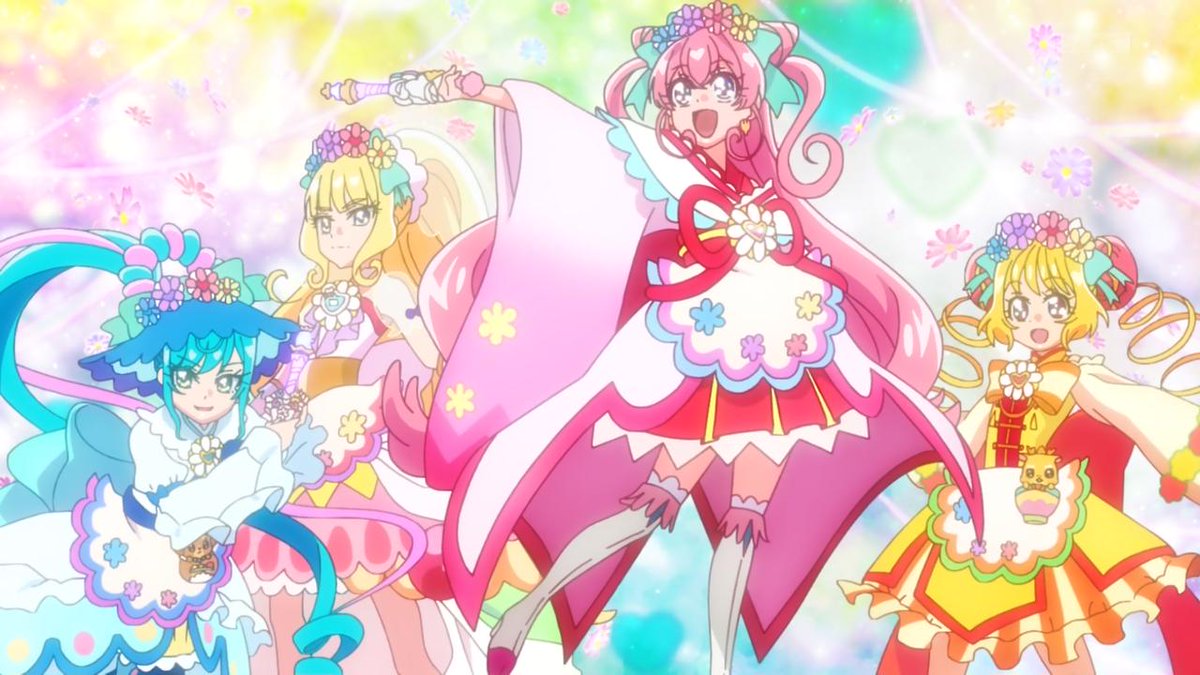 happyjiichan's tweet photo. 9月18日は、
「デリシャスパーティ♥プリキュア」(2022年)第28話「コメコメの力をみんなに…！パーティキャンドルタクト！」の放送から4年です。

#デリシャスパーティプリキュア
#precure https://t.co/8uDzkJVsDn