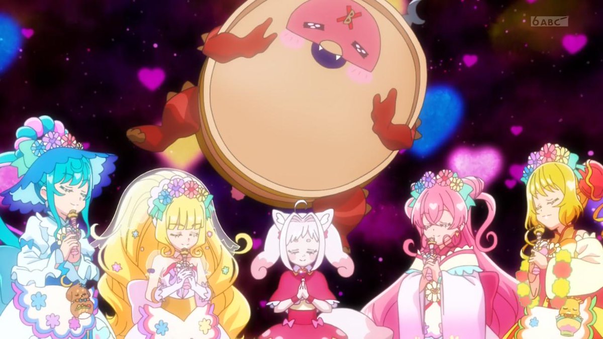 happyjiichan's tweet photo. 9月18日は、
「デリシャスパーティ♥プリキュア」(2022年)第28話「コメコメの力をみんなに…！パーティキャンドルタクト！」の放送から4年です。

#デリシャスパーティプリキュア
#precure https://t.co/8uDzkJVsDn