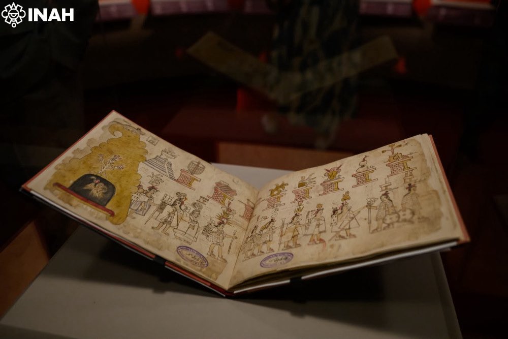 INAHmx's tweet photo. #ENTÉRATE 📢 Después de casi 200 años, el Códice Azcatitlan regresa a México.

• El documento de finales del siglo XVI permanecerá en exhibición hasta el 6 de diciembre de 2026, en el Museo Nacional de Antropología

🔗 https://t.co/MqG95nrXjq

📸 Gerardo Luna, SC. https://t.co/bICvzQ15Mu